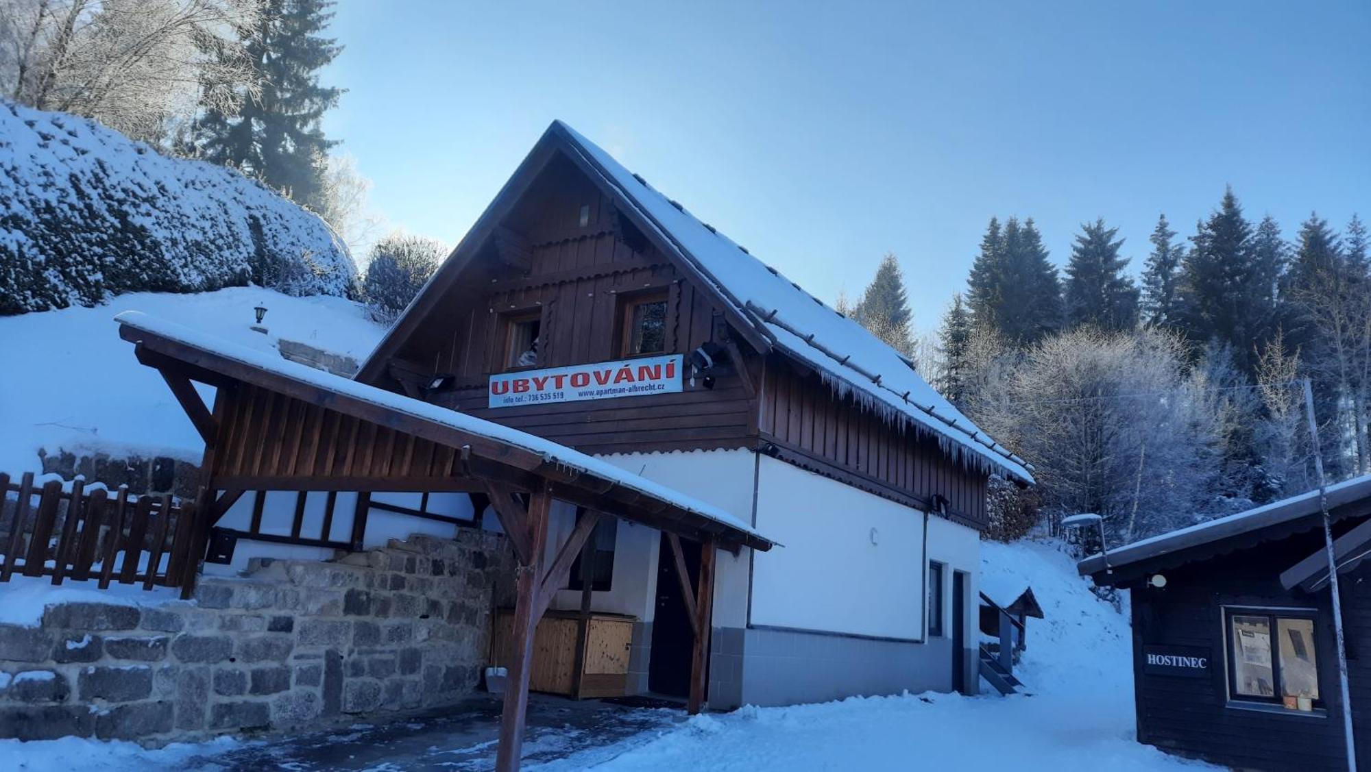 Apartmán Albrecht Albrechtice v Jizerskych horách Exterior foto
